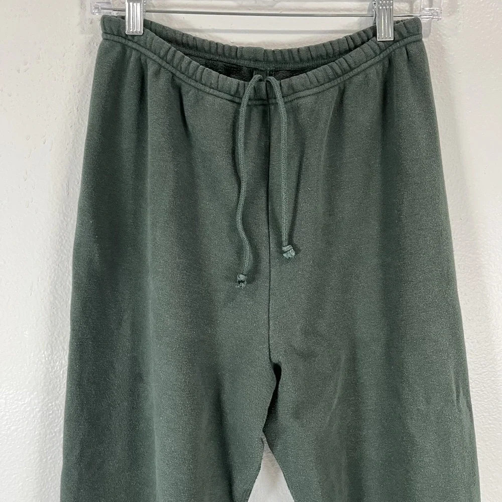 SKIMS Cotton Fleece Jogger Sweat Pants in Spruce size XS - Picture 2 of 12
